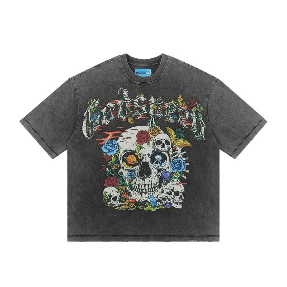 Godspeed NextGen Crew Neck T-Shirt Cosmic Remains Mens Grey COSMIC REMAINS-CREW
